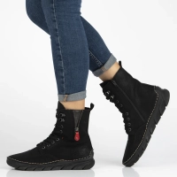Botki Rieker 55014-00 czarne