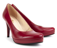 Czółenka Filippo 747 Czerwone