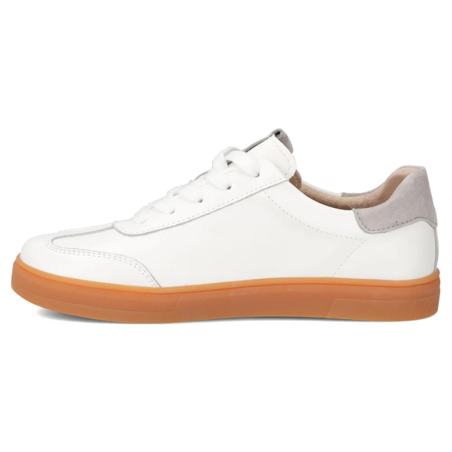 Leather sneakers Filippo DP6742/25 WH white