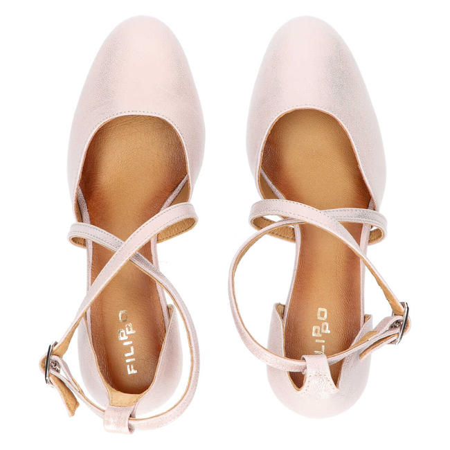 Pumps Filippo 04070-45/00-1 Pink Metal