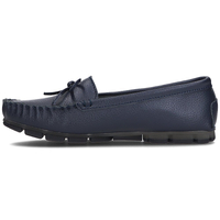 Leather loafers Filippo DP004/21 NV navy blue