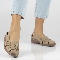 Leather shoes Filippo DP7759/26 BE beige