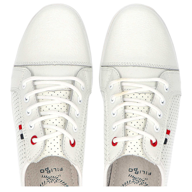 Półbuty FILIPPO DP009/20 WH White