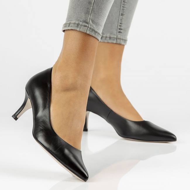 Leather pumps Bravo Moda 1759 Black