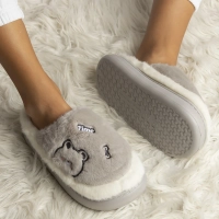 Slippers Filippo DK6685/24 GR grey