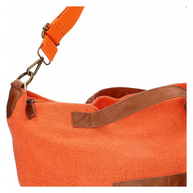 Handbag Paolo Bags K-6216 Orange
