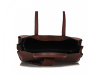 Handbag Toscanio Leather B101 red