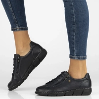 Leather shoes Maciejka P7238-17/00-1 navy