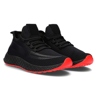 Sneakersy męskie Filippo MTN2179/21 BK RD czarne