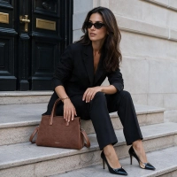 Brown handbag Sarah