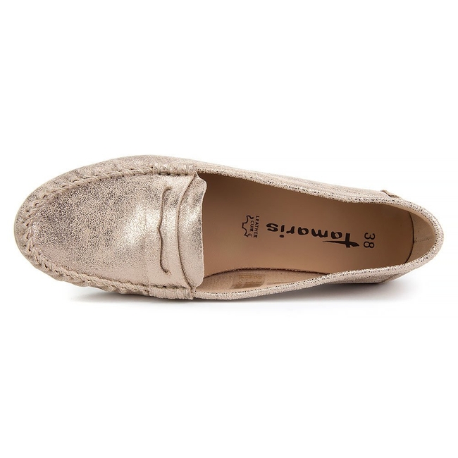 Moccasins Tamaris 1-24604-20 192 Champagne Met