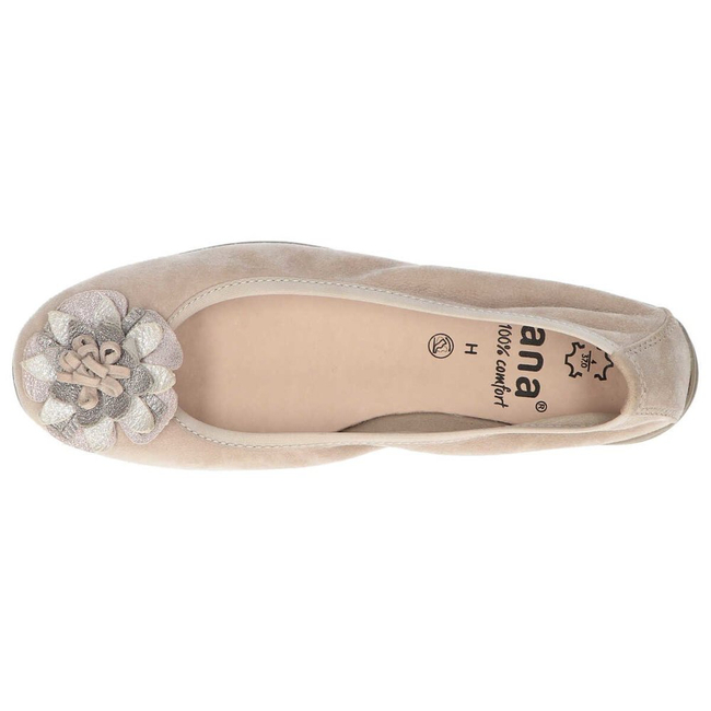 Baleriny Jana 8-22101-22 204 Lt Grey