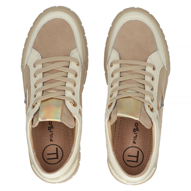 Leather shoes FILIPPO DP4245/22 BE beige