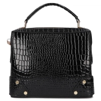 Black handheld bag black chic