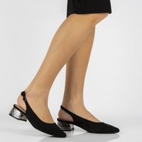 Heeled shoes FILIPPO DP2095/21 BK Black