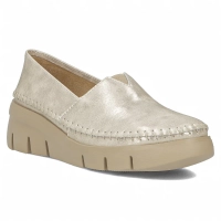 Leather shoes DP6161/24 GO gold