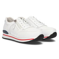 Leather Sneakers Filippo DP2048/21 WH white