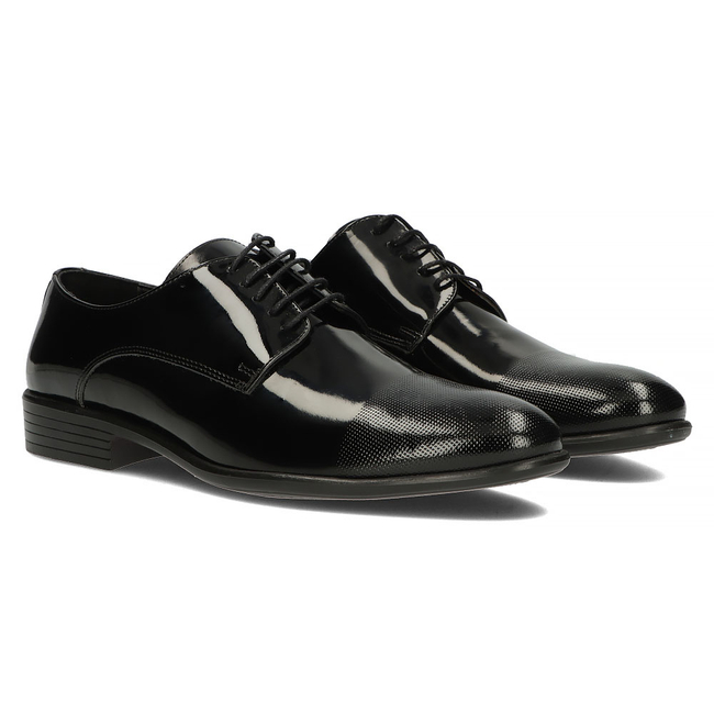 Leather shoes Filippo 0118 black patent