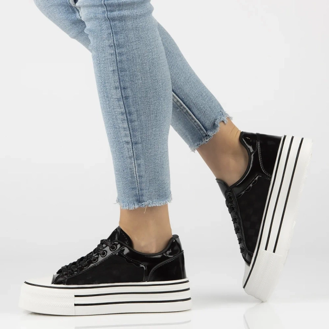 Trampki Filippo DTN7096/25 BK czarne