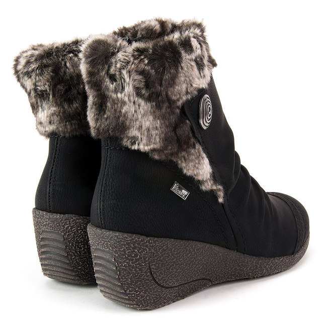 Ankle boots Rieker Y0363-01 Black Combination