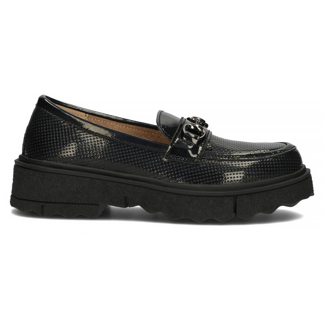 Leather shoes Filippo DP4196/22 BK black