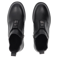 Leather ankle boots Filippo DBT8037/26 BK black