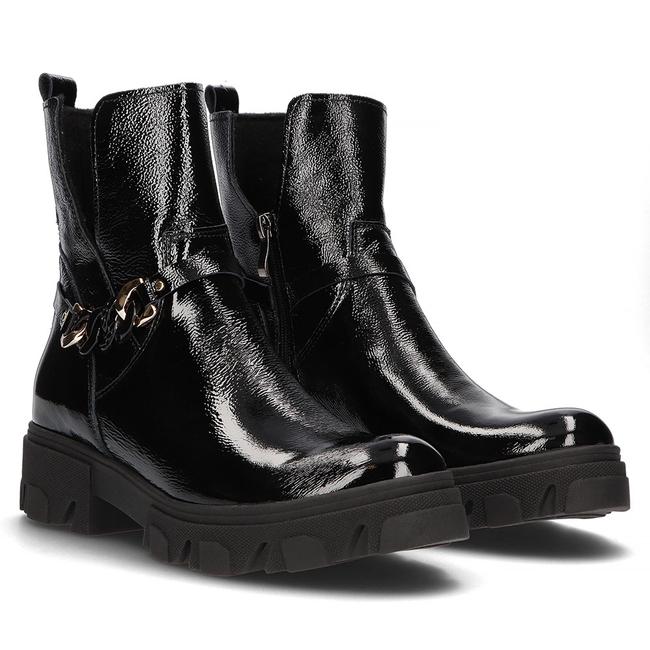 Leather boots Filippo 129 black
