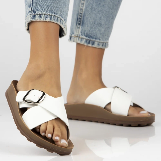 Flip-flops Filippo DK6891/25 WH white