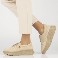 Leather Sneakers Filippo DP2138/23 BE BE beige