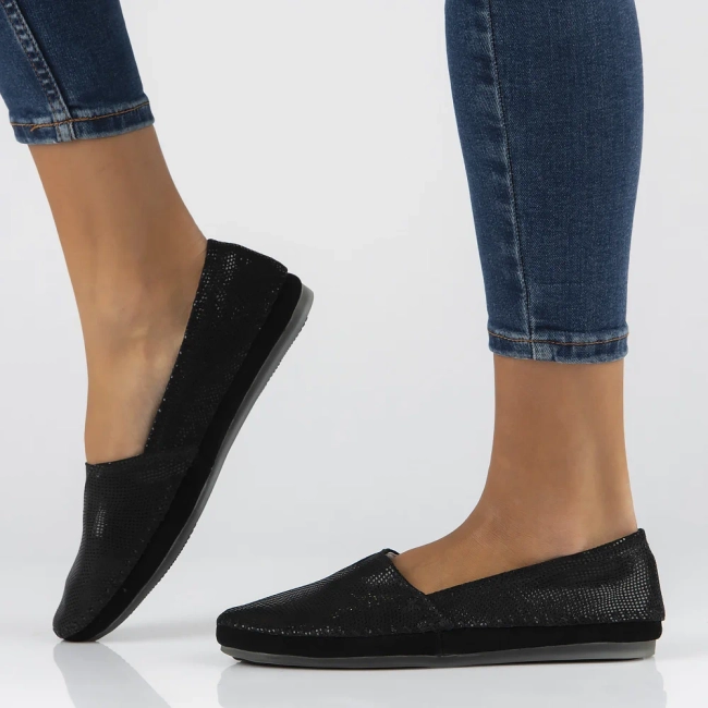 Leather shoes Filippo DP031/24 BK black