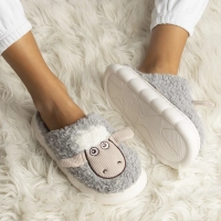 Slippers Filippo DK6683/24 GR grey