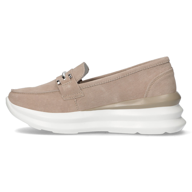 Leather shoes Filippo DP3530422 BE beige