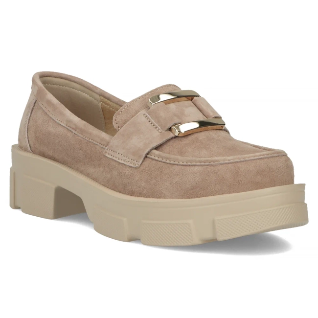Leather shoes Filippo DP6099/24 BE beige