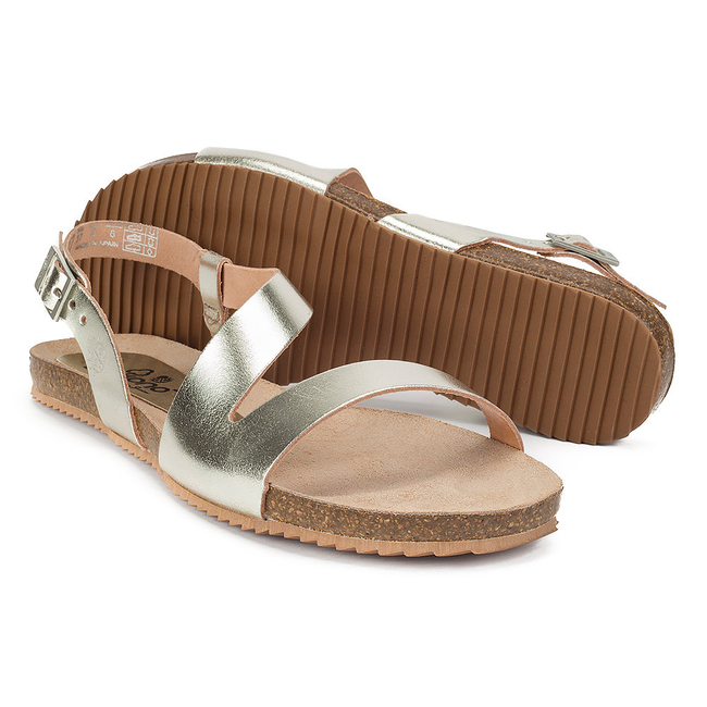 Sandals Yokono Genova-059 Cristal Platino