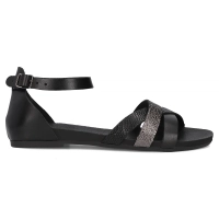 Leather sandals Filippo 40225 black