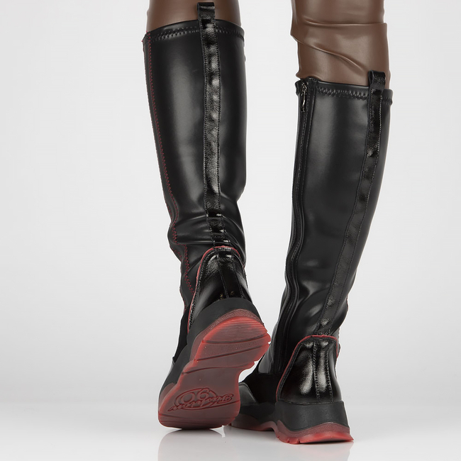 Leather boots Filippo DKZ 4402/22 BK black