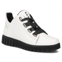 Leather ankle boots Filippo DBT3197/25 WH white