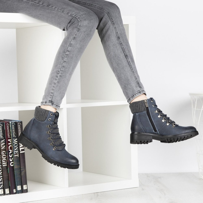 Trekkingi Filippo DBT958/19 NV granatowe