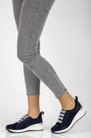 Leather Sneakers Filippo DP2053/21 NV navy blue