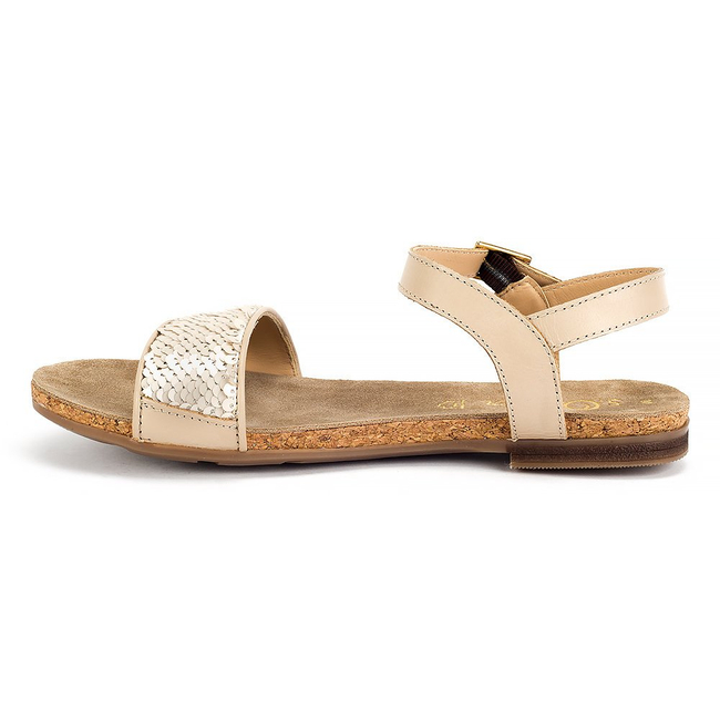 Sandals S.Oliver 5-28134-38 404 Champagner