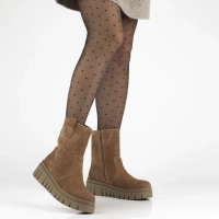 Leather ankle boots Filippo DBT7262/25 CA brown