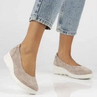 Leather shoes Filippo DP6768/25 BE beige