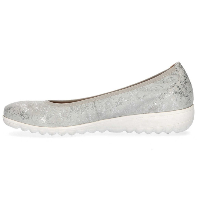 Ballerina Caprice 9-22161-24 245 Lt Grey Foil