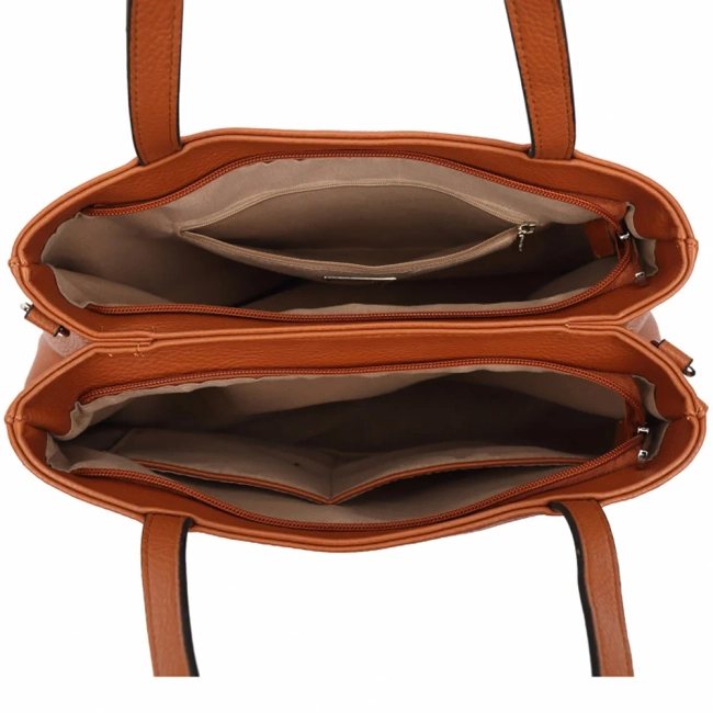 Handbag CC5081-1 brown