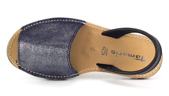 Sandały Tamaris 1-28916-30 872 Navy Glam