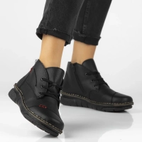 Botki Rieker 73301-00 czarne