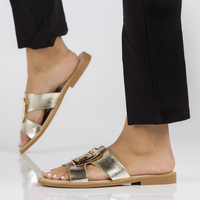 Slippers Filippo DK3703/22 GO gold