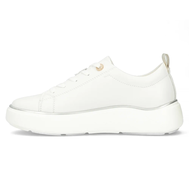 Skórzane sneakersy Filippo DP4480/24 MLT białe