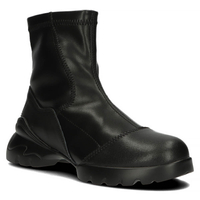 Skórzane botki Filippo DBT4184/22 BK czarne