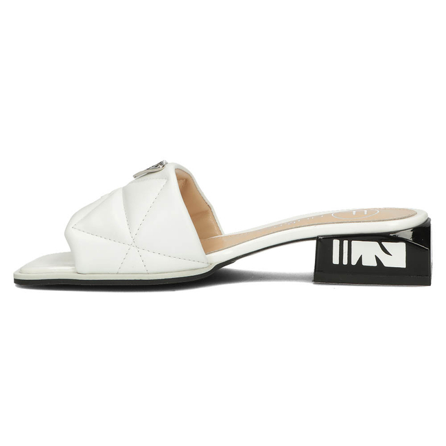 Leather flip-flops Filippo DK3905/22 WH white